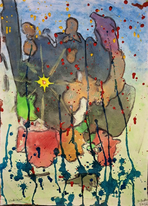 Abstract painting: Unfiltered